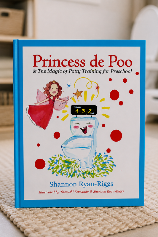 Paperback Book: Princess de Poo & The Magic of Potty Training for Preschool