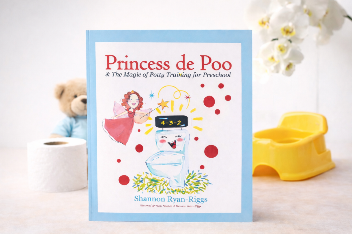 Paperback Book: Princess de Poo & The Magic of Potty Training for Preschool